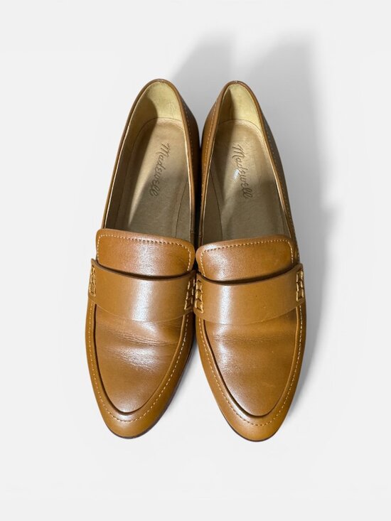 Madewell Shoes - Madewell Alex Women's Brown Leather Loafers Sz. 8.5